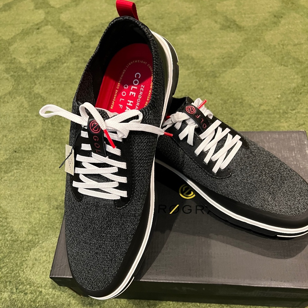 Cole Haan Generation Zerogrand Golf Shoes C34704 Black Size 13M - Picture 3 of 5